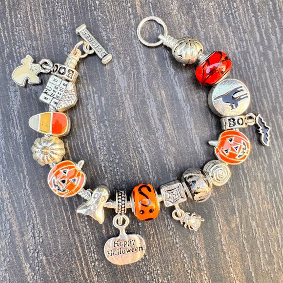 Willabee & Ward October Halloween & November Thanksgiving Bracelets Month Charms - Picture 6 of 14